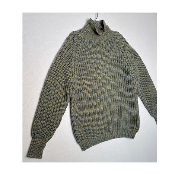 Vintage B. Forman Co. Made in England 100% Wool Chunky Knit Sweater L - Picture 13 of 16